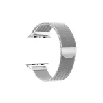 Laptop, Telefoane si Tablete - Wearables si gadgeturi - Wearables - Accesorii wearables - Curea magnetica compatibila Apple Watch, metalica, reglabila Argintiu 42/44 mm - Infinity.ro
