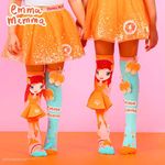 Fashion, accesorii si bijuterii - Copii - Lenjerie si pijamale copii - Sosete si dresuri copii - Sosete lungi colorate Madmia pentru fete fantasy Emma Mema 6-99 ani - Infinity.ro