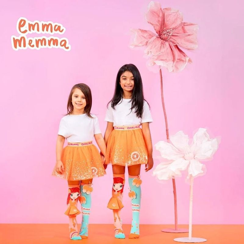 Fashion, accesorii si bijuterii - Copii - Lenjerie si pijamale copii - Sosete si dresuri copii - Sosete lungi colorate Madmia pentru fete fantasy Emma Mema 6-99 ani - Infinity.ro