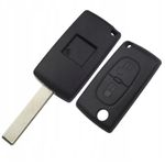 Auto si Moto - Electronice auto - Accesorii electronice auto - Cheie auto completa Techstar cu 2 butoane, lama 407, cip ID46 si frecventa 433MHz – compatibila Peugeot 2006–2011 - Infinity.ro