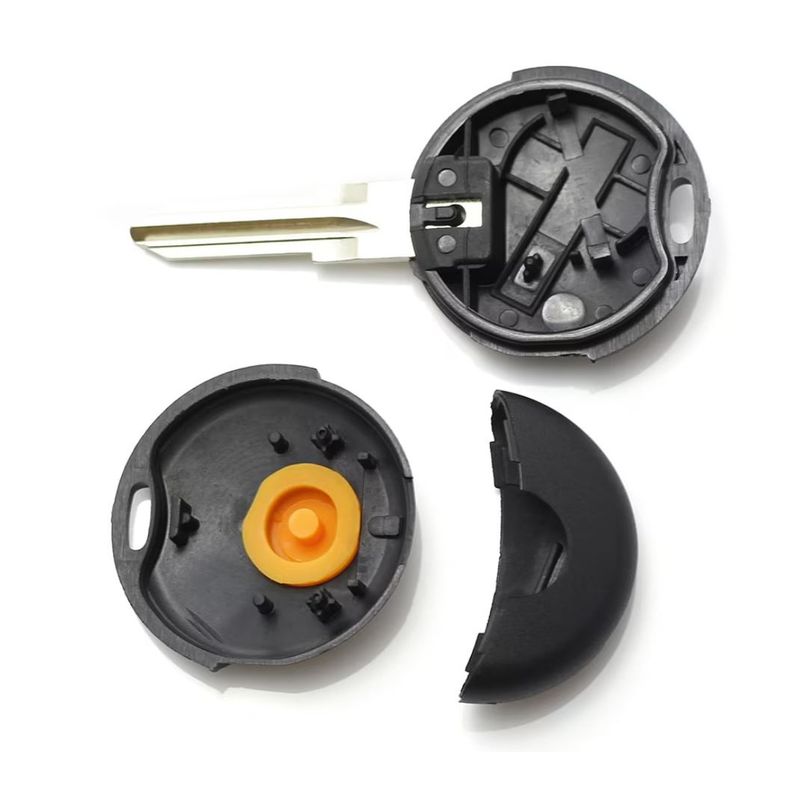 Auto si Moto - Electronice auto - Accesorii electronice auto - Carcasa Cheie Auto Techstar, compatibila Mercedes-Benz Smart cu 1 buton, compatibila modele 1998–2007 Fortwo, Forfour - Infinity.ro