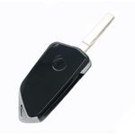 Auto si Moto - Electronice auto - Accesorii electronice auto - Carcasa Cheie Auto tip Briceag Techstar Modificata, 3 Butoane, Compatibila Volkswagen Golf 5, Passat B6, Touran - Infinity.ro