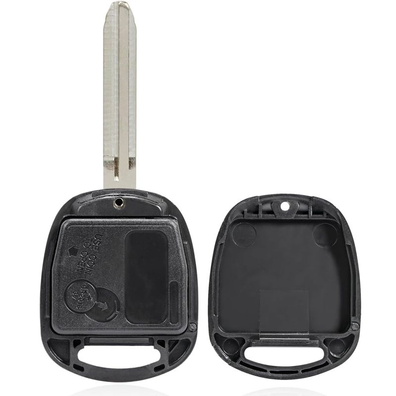 Auto si Moto - Electronice auto - Accesorii electronice auto - Cheie Auto Programabila 433MHz, cu 2 Butoane, Cip ID67, Compatibila Toyota Yaris, Rav4, Avensis, Corolla, Celica, Prado - Infinity.ro