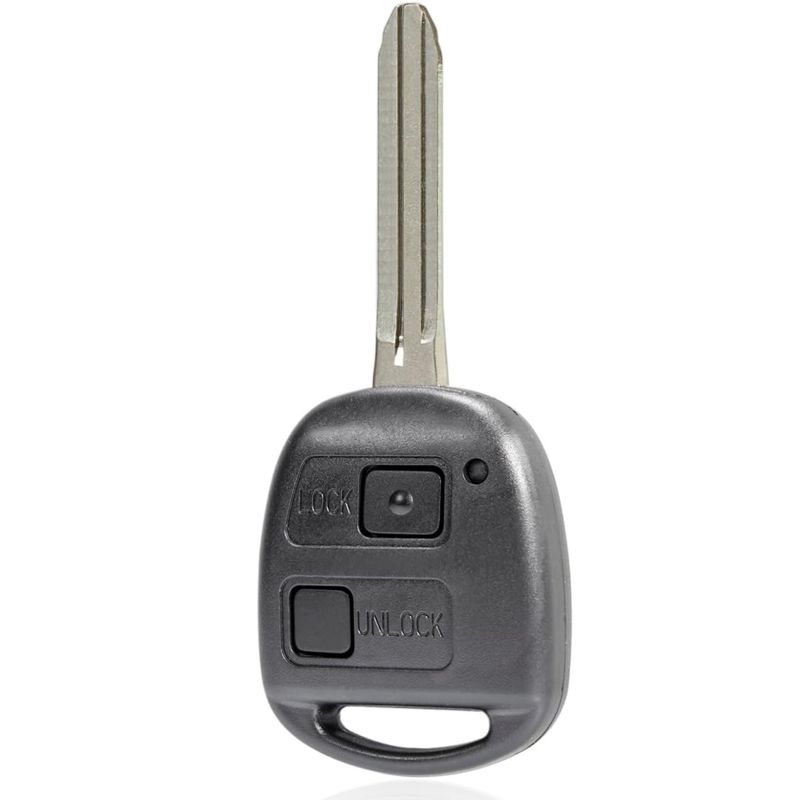 Auto si Moto - Electronice auto - Accesorii electronice auto - Cheie Auto Programabila 433MHz, cu 2 Butoane, Cip ID67, Compatibila Toyota Yaris, Rav4, Avensis, Corolla, Celica, Prado - Infinity.ro