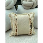 Casa si Gradina - Textile si covoare - Lenjerii de pat - Fete de perna - Husa perna decorativa, Aberto Design, bej, 43x43 cm, 85% bumbac, 15% poliester, 150CRG1152 - Infinity.ro