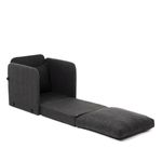 Casa si Gradina - Mobilier - Canapele si coltare - Canapele - Canapea extensibila, Atelier Del Sofa, textil, gri inchis, 68x70x66 cm - Infinity.ro