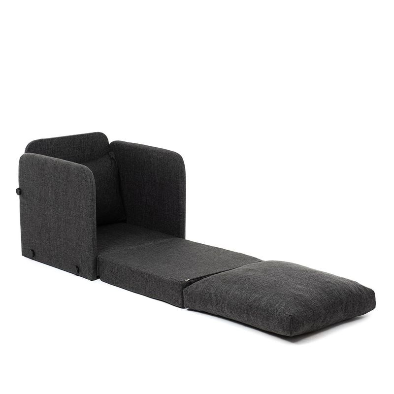 Casa si Gradina - Mobilier - Canapele si coltare - Canapele - Canapea extensibila, Atelier Del Sofa, textil, gri inchis, 68x70x66 cm - Infinity.ro