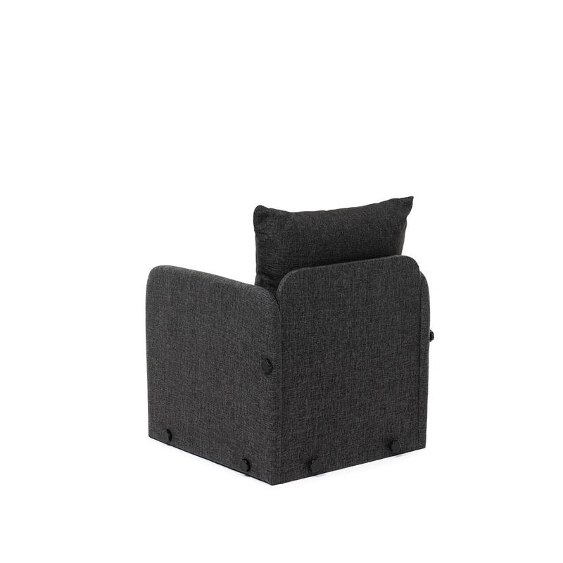 Casa si Gradina - Mobilier - Canapele si coltare - Canapele - Canapea extensibila, Atelier Del Sofa, textil, gri inchis, 68x70x66 cm - Infinity.ro
