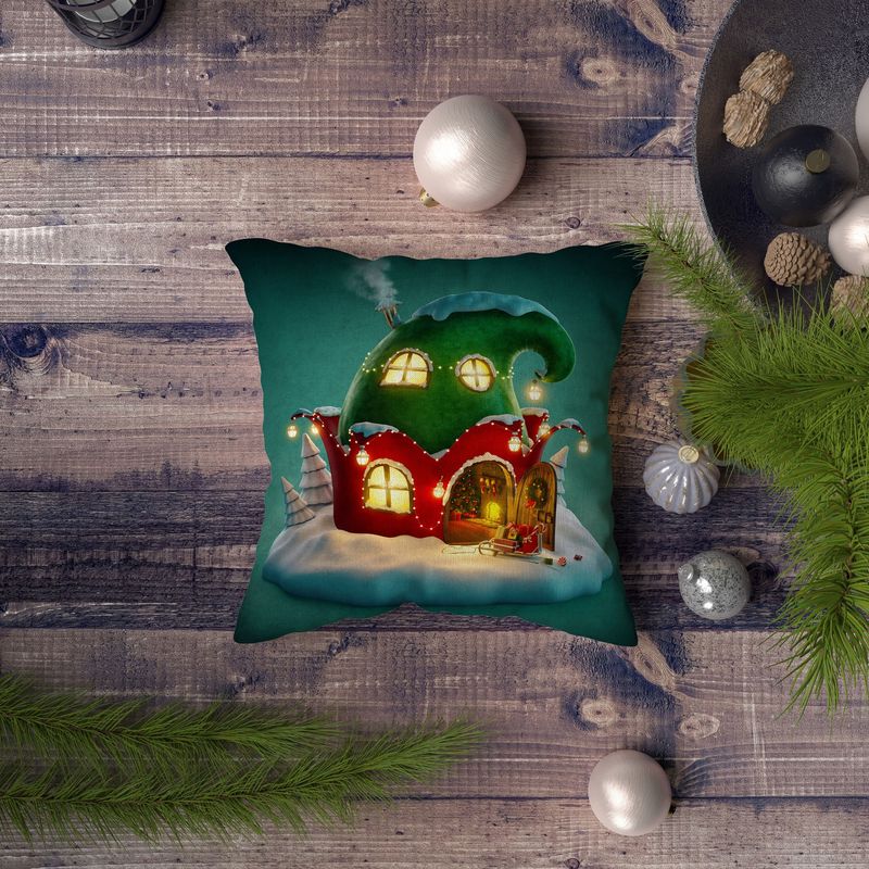 Casa si Gradina - Textile si covoare - Perne si pilote - Perne decorative - Perna decorativa, Aberto Design, multicolor, 43x43 cm, bumbac si poliester, lavabila, 411KRL1281 - Infinity.ro