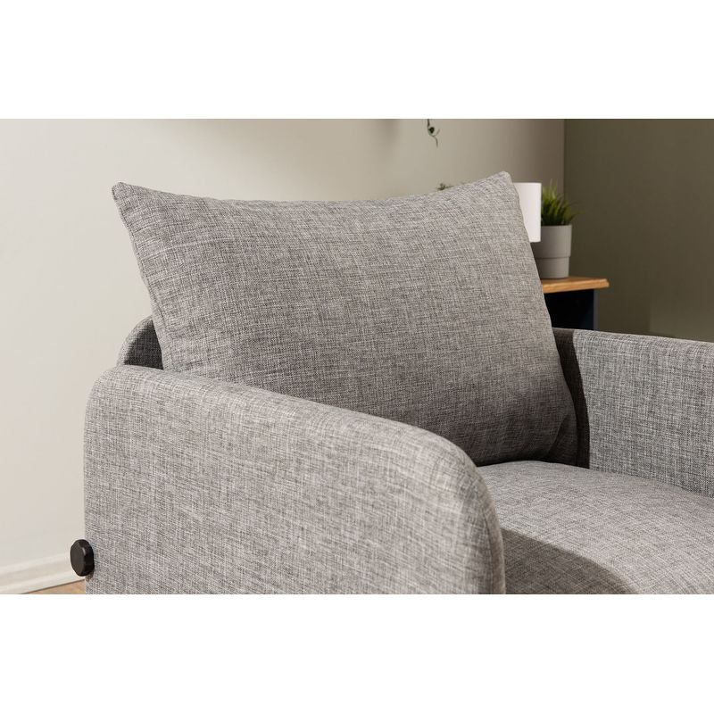 Casa si Gradina - Mobilier - Canapele si coltare - Canapele - Canapea extensibila, Atelier Del Sofa, textil, gri deschis, 68x70x66 cm - Infinity.ro