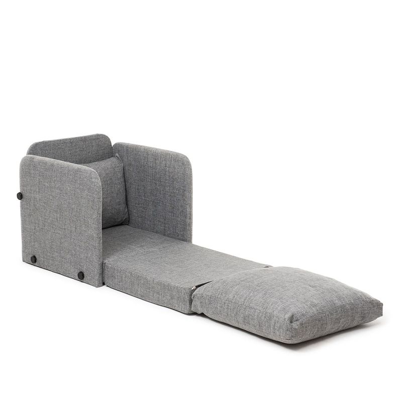 Casa si Gradina - Mobilier - Canapele si coltare - Canapele - Canapea extensibila, Atelier Del Sofa, textil, gri deschis, 68x70x66 cm - Infinity.ro
