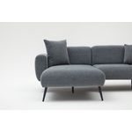 Casa si Gradina - Mobilier - Canapele si coltare - Coltare - Coltar, Atelier Del Sofa, lemn de fag, antracit, 252x82x77 cm - Infinity.ro