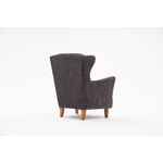 Casa si Gradina - Mobilier - Scaune si fotolii - Fotolii - Fotoliu, Atelier Del Sofa, chenille, antracit, 77x80x98 cm - Infinity.ro