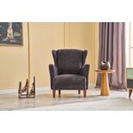 Casa si Gradina - Mobilier - Scaune si fotolii - Fotolii - Fotoliu, Atelier Del Sofa, chenille, antracit, 77x80x98 cm - Infinity.ro