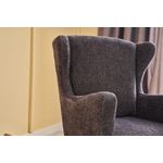 Casa si Gradina - Mobilier - Scaune si fotolii - Fotolii - Fotoliu, Atelier Del Sofa, chenille, antracit, 77x80x98 cm - Infinity.ro