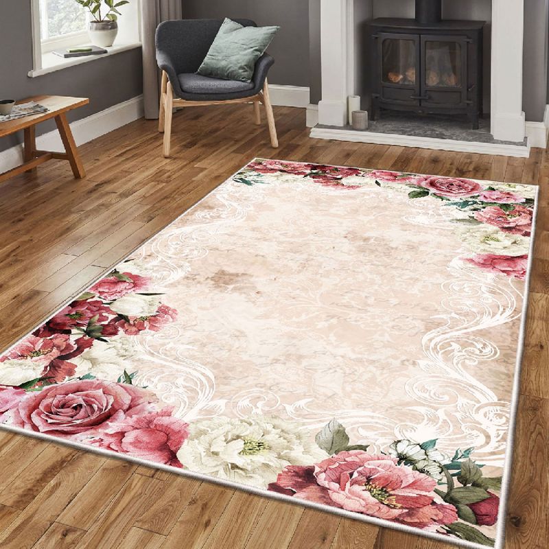 Casa si Gradina - Textile si covoare - Covoare - Covorase intrare - Covoras de hol, Conceptum Hypnose, multicolor, 80x150 cm, catifea, antiderapant, 599HFT1479 - Infinity.ro