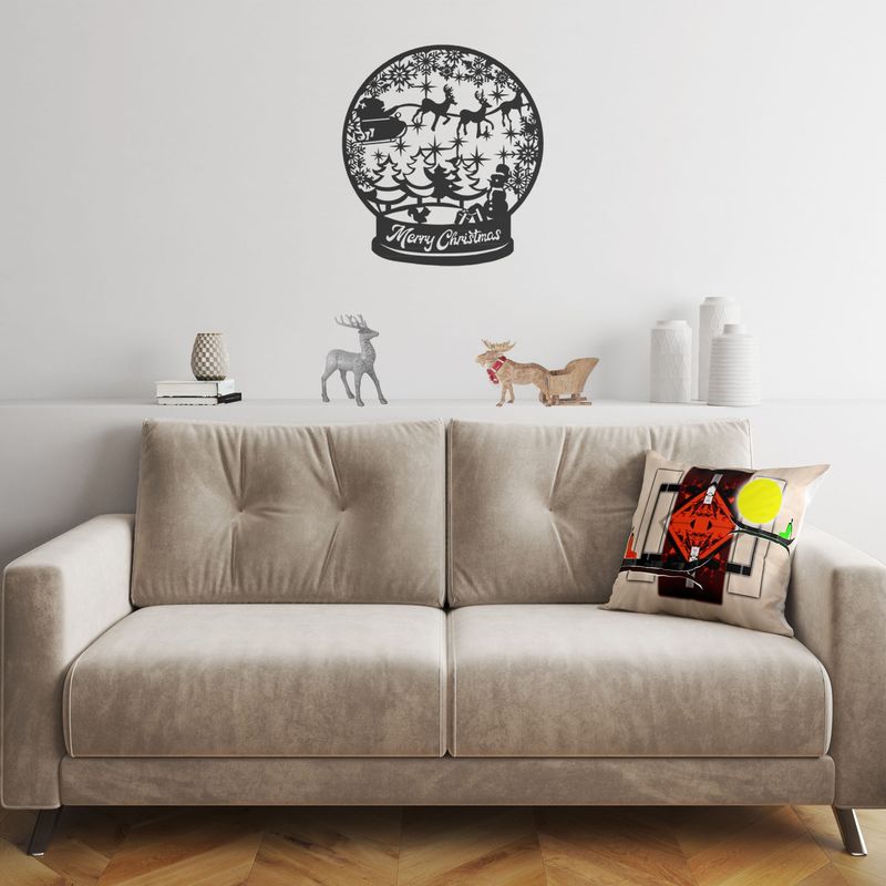 Casa si Gradina - Textile si covoare - Perne si pilote - Perne decorative - Perna decorativa, Aberto Design, multicolor, 43x43 cm, bumbac si poliester, umplutura siliconica, 416GRV3165 - Infinity.ro