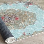 Casa si Gradina - Textile si covoare - Covoare - Covorase intrare - Covoras de hol, Conceptum Hypnose, multicolor, 80x150 cm, catifea, antiderapant, 599HFT1524 - Infinity.ro