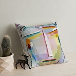 Casa si Gradina - Textile si covoare - Perne si pilote - Perne decorative - Perna decorativa, Aberto Design, multicolor, 43x43 cm, 50% bumbac 50% poliester, lavabila, 416GRV3201 - Infinity.ro