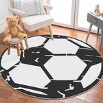 Casa si Gradina - Textile si covoare - Covoare - Covoare copii - Covor, Conceptum Hypnose, alb, 100x100 cm, 70% bumbac, antiderapant - Infinity.ro