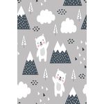 Casa si Gradina - Textile si covoare - Covoare - Covoare copii - Covor pentru hol, Conceptum Hypnose, multicolor, 80x200 cm, 100% poliester, antiderapant - Infinity.ro