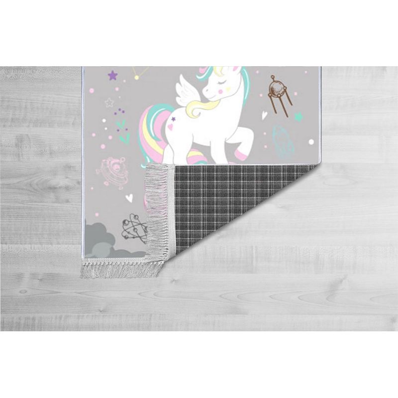 Casa si Gradina - Textile si covoare - Covoare - Covoare copii - Covor copii, Conceptum Hypnose, multicolor, 120x180 cm, catifea, antiderapant, 595HFT1962 - Infinity.ro