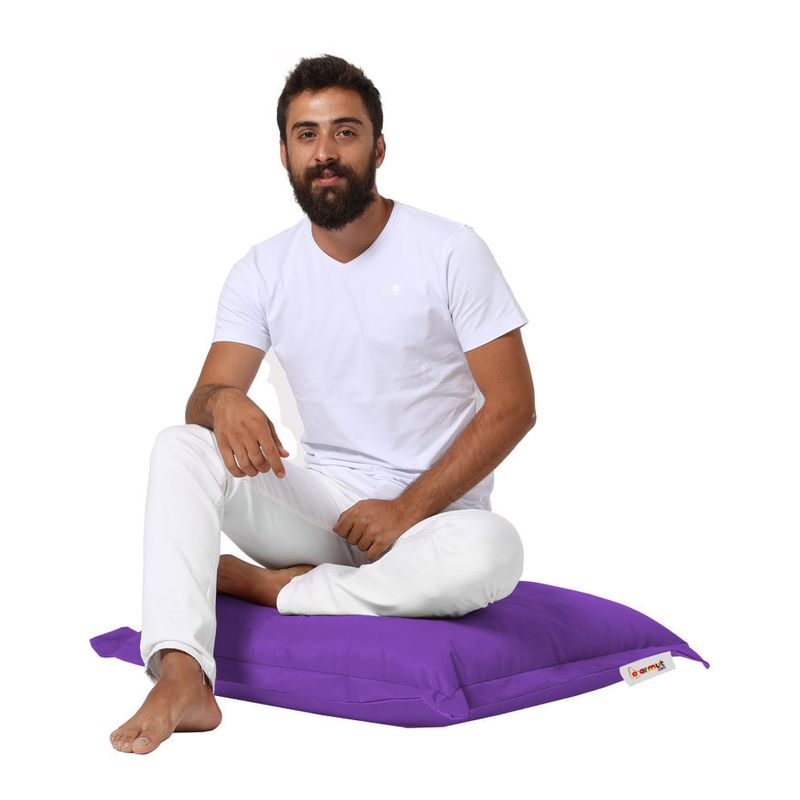 Casa si Gradina - Gradina si terasa - Mobilier exterior - Perne decorative exterior - Perna de gradina, Atelier Del Sofa, mov, 70x70 cm, poliester, impermeabila - Infinity.ro