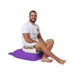 Casa si Gradina - Gradina si terasa - Mobilier exterior - Perne decorative exterior - Perna de gradina, Atelier Del Sofa, mov, 70x70 cm, poliester, impermeabila - Infinity.ro