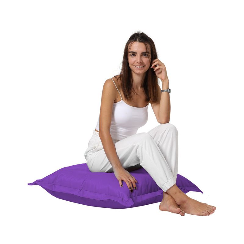 Casa si Gradina - Gradina si terasa - Mobilier exterior - Perne decorative exterior - Perna de gradina, Atelier Del Sofa, mov, 70x70 cm, poliester, impermeabila - Infinity.ro