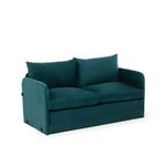 Casa si Gradina - Mobilier - Canapele si coltare - Canapele - Canapea extensibila, Atelier Del Sofa, textil, verde petrol, 200x140 cm - Infinity.ro