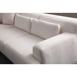 Casa si Gradina - Mobilier - Canapele si coltare - Coltare - Coltar, Atelier Del Sofa, lemn fag si pal, alb, 275x275x100 cm - Infinity.ro