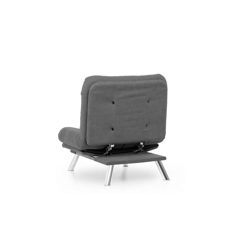 Casa si Gradina - Mobilier - Canapele si coltare - Canapele - Canapea 1 loc, Atelier Del Sofa, metal, gri, 88x105x90 cm - Infinity.ro