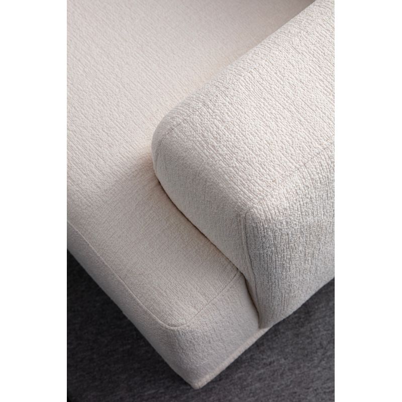 Casa si Gradina - Mobilier - Canapele si coltare - Coltare - Coltar, Atelier Del Sofa, lemn fag si pal, alb, 275x275x100 cm - Infinity.ro