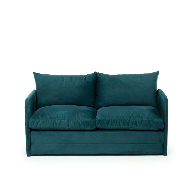 Casa si Gradina - Mobilier - Canapele si coltare - Canapele - Canapea extensibila, Atelier Del Sofa, textil, verde petrol, 200x140 cm - Infinity.ro