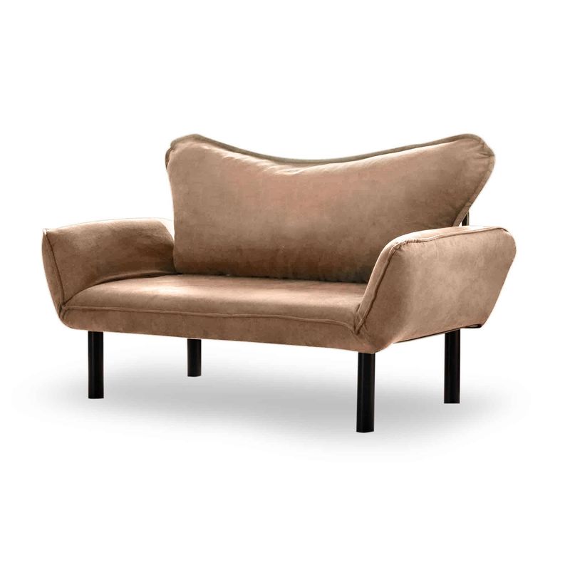 Casa si Gradina - Mobilier - Canapele si coltare - Canapele - Canapea extensibila, Atelier Del Sofa, metal, maro deschis, 150x75x70 cm - Infinity.ro