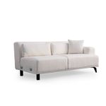 Casa si Gradina - Mobilier - Canapele si coltare - Coltare - Coltar, Atelier Del Sofa, lemn fag si pal, alb, 275x275x100 cm - Infinity.ro