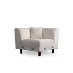 Casa si Gradina - Mobilier - Canapele si coltare - Coltare - Coltar, Atelier Del Sofa, lemn fag si pal, alb, 275x275x100 cm - Infinity.ro