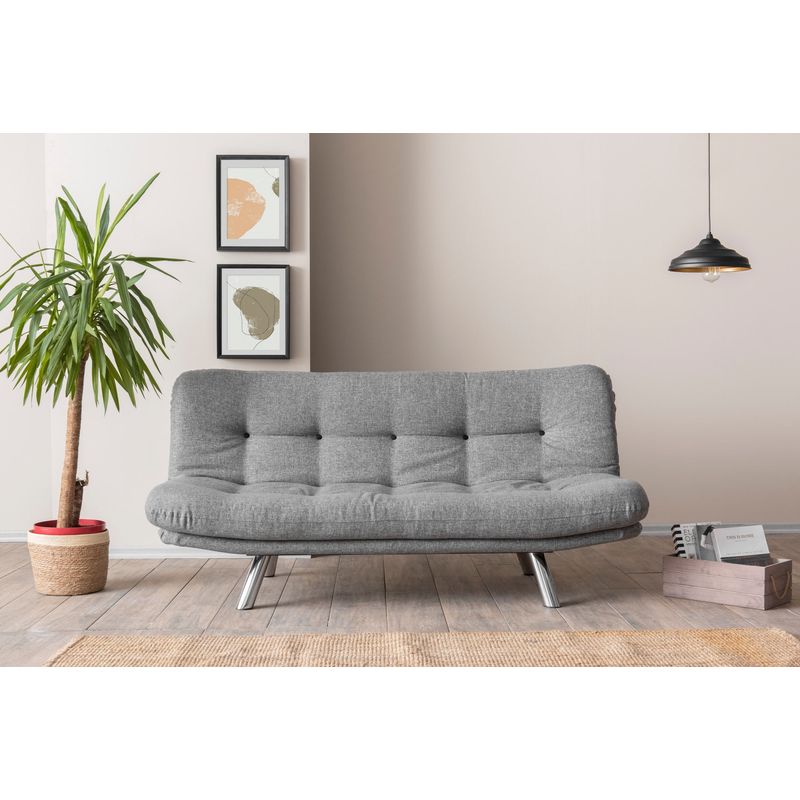 Casa si Gradina - Mobilier - Canapele si coltare - Canapele - Canapea extensibila, Atelier Del Sofa, in, gri deschis, 175x100 cm - Infinity.ro