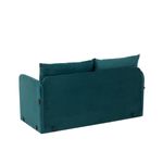 Casa si Gradina - Mobilier - Canapele si coltare - Canapele - Canapea extensibila, Atelier Del Sofa, textil, verde petrol, 200x140 cm - Infinity.ro