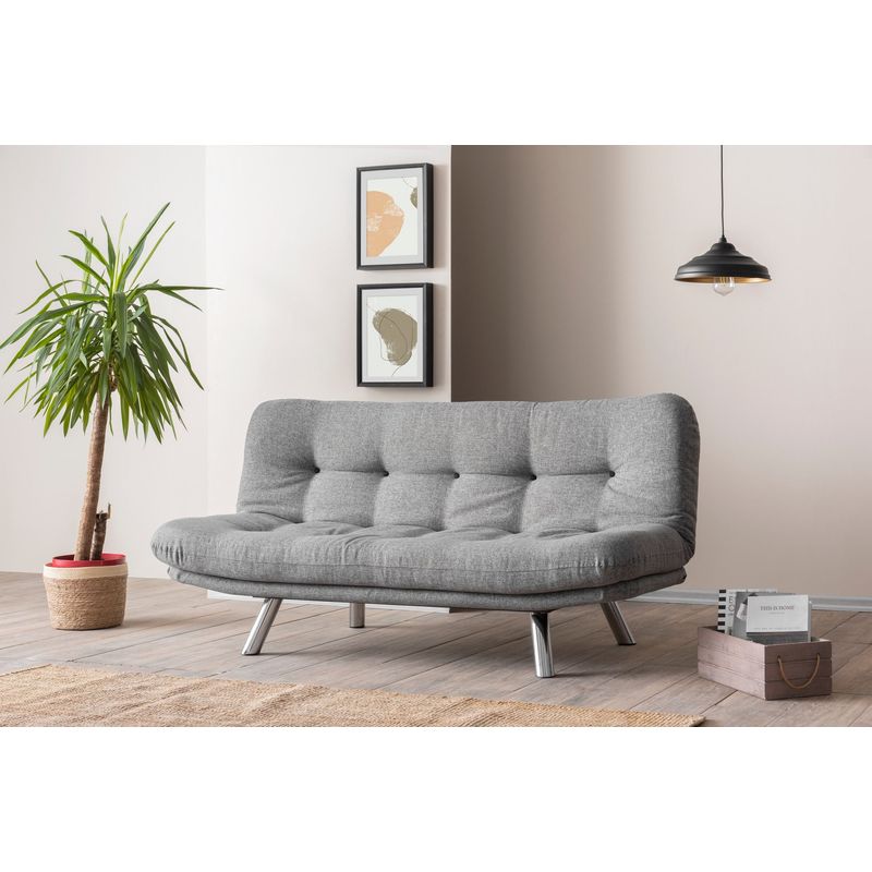 Casa si Gradina - Mobilier - Canapele si coltare - Canapele - Canapea extensibila, Atelier Del Sofa, in, gri deschis, 175x100 cm - Infinity.ro