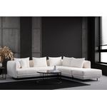 Casa si Gradina - Mobilier - Canapele si coltare - Coltare - Coltar, Atelier Del Sofa, lemn fag si pal, alb, 310x265x102 cm - Infinity.ro