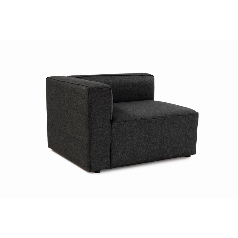Casa si Gradina - Mobilier - Canapele si coltare - Canapele - Canapea 2 locuri, Atelier Del Sofa, stofa, antracit, 220x90x69 cm - Infinity.ro
