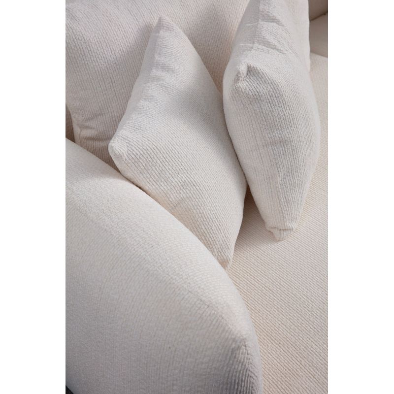 Casa si Gradina - Mobilier - Canapele si coltare - Coltare - Coltar, Atelier Del Sofa, lemn fag si pal, alb, 310x265x102 cm - Infinity.ro