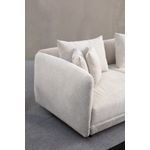 Casa si Gradina - Mobilier - Canapele si coltare - Coltare - Coltar, Atelier Del Sofa, lemn fag si pal, alb, 310x265x102 cm - Infinity.ro