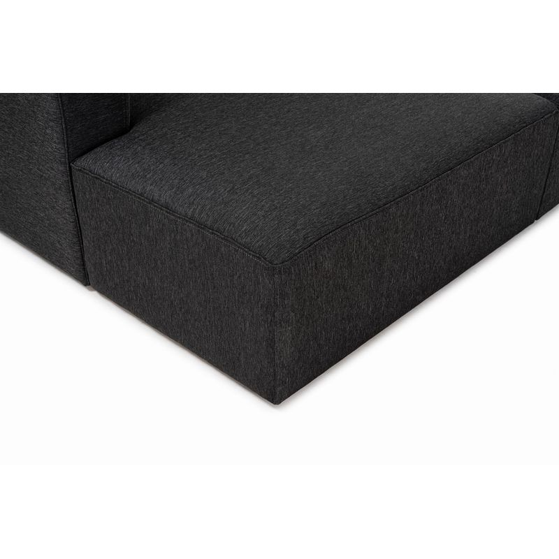 Casa si Gradina - Mobilier - Canapele si coltare - Canapele - Canapea 2 locuri, Atelier Del Sofa, stofa, antracit, 220x90x69 cm - Infinity.ro