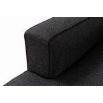 Casa si Gradina - Mobilier - Canapele si coltare - Canapele - Canapea 2 locuri, Atelier Del Sofa, stofa, antracit, 220x90x69 cm - Infinity.ro