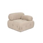 Casa si Gradina - Mobilier - Scaune si fotolii - Fotolii - Fotoliu, Atelier Del Sofa, lemn de fag, piersica, 105x100x80 cm - Infinity.ro
