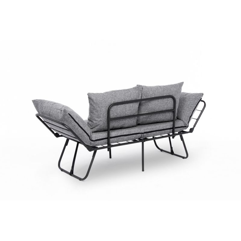 Casa si Gradina - Mobilier - Canapele si coltare - Canapele - Canapea extensibila 2 locuri, Atelier Del Sofa, stofa in, gri deschis, 150x78x60 cm - Infinity.ro