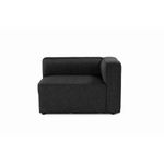 Casa si Gradina - Mobilier - Canapele si coltare - Canapele - Canapea 2 locuri, Atelier Del Sofa, stofa, antracit, 220x90x69 cm - Infinity.ro