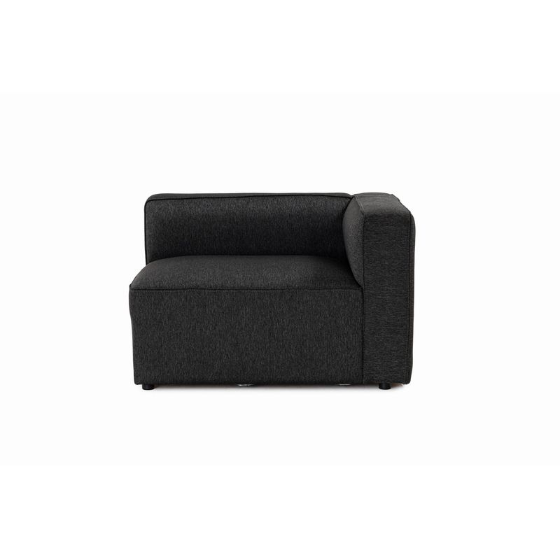 Casa si Gradina - Mobilier - Canapele si coltare - Canapele - Canapea 2 locuri, Atelier Del Sofa, stofa, antracit, 220x90x69 cm - Infinity.ro